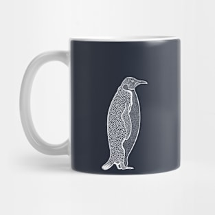 Emperor Penguin - detailed animal lovers drawing Mug